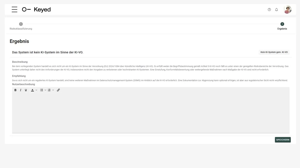 KI-Verordnung Risikoklassifizierung