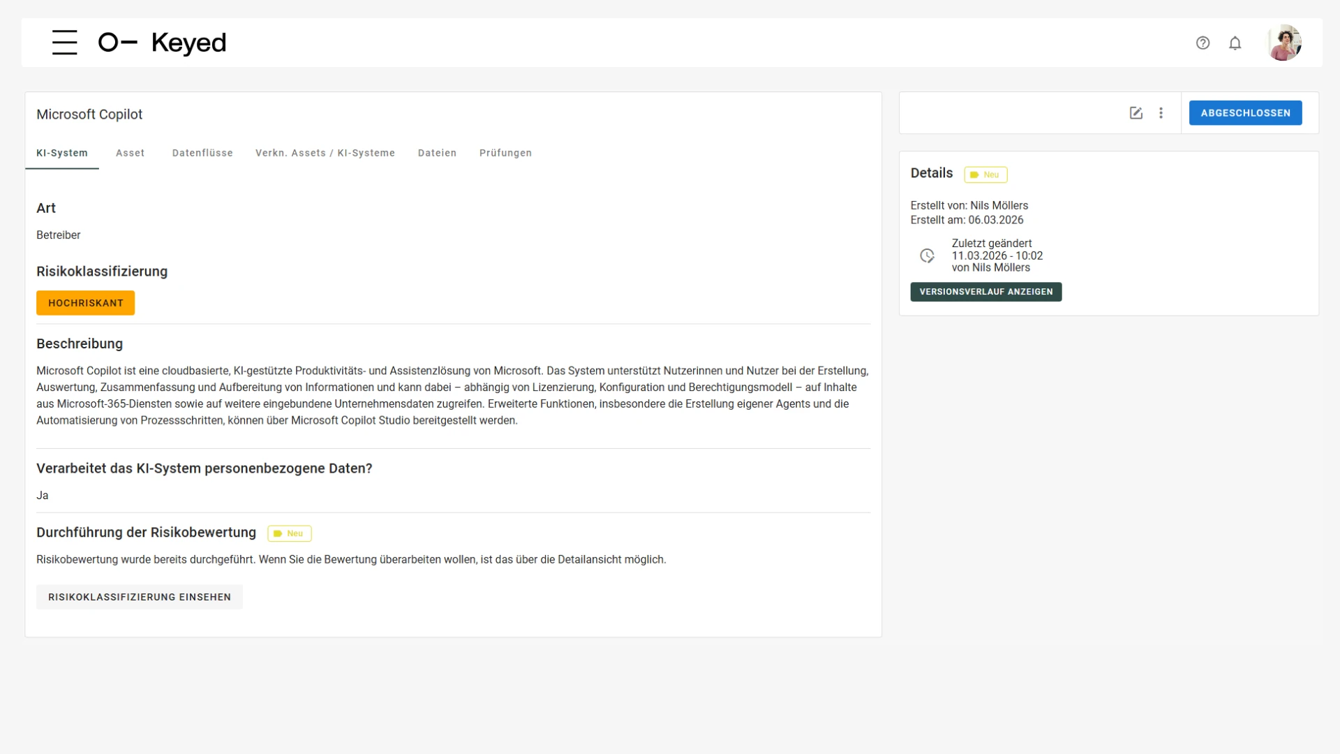 KI-Verordnung Software